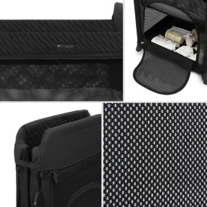 Patut De Calatorie Kinderkraft Moon Dream, Black - Img 6