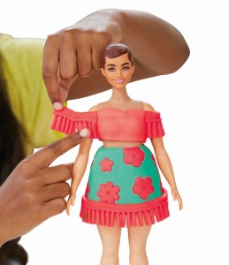 Play Doh Barbie Set Creatii Vestimentare Cu Flori Si Franjuri Cowboy - Img 6