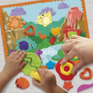 Play Doh Jucarie Cu Activitati Dinozaur Cu Forme Si Culori - Img 8