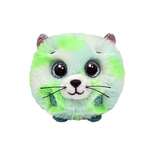 Plus Ty 8Cm Beanie Balls Evie Pisica Verde