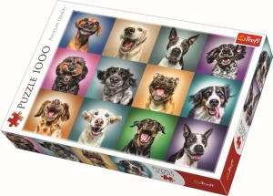 Puzzle Trefl 1000 Portret Catelusi Simpatici