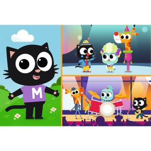 Puzzle Trefl 24 Maxi Planeta Milo Aventurile Motanului Milo - Img 2