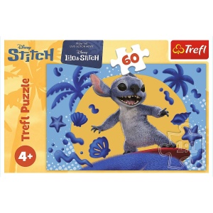 Puzzle Trefl 60 Disney Lilo Si Stitch O Zi Cu Stitch - Img 3