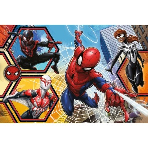 Puzzle Trefl Primo 24 Super Maxi Disney Spiderman In Actiune - Img 2