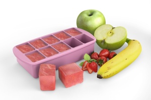 Recipient Refrigerare Hrana Bebe, Melii, Roz 59 Ml X 10 Cub - Img 6