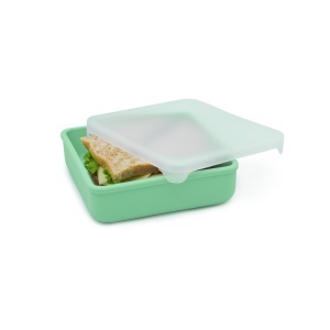 Recipient Silicon Pentru Sandwich, Melii Luxe, Sage