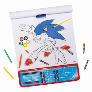 Sonic The Hedgehog Set Pentru Desen Giga Block 5 In 1 - Img 4