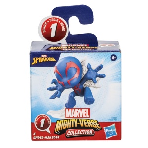 Spider Man Mighty Verse Seria 1 Figurina Spider Man 2099 6Cm - Img 1