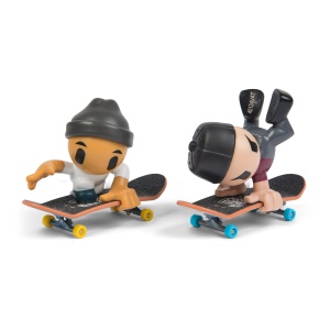 Tech Dech Sk8 Crew Pachet 2 Seturi Placa Si Figurina 9.6Cm Sapca Neagra Si Casca Neagra - Img 2