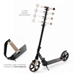 Trotineta Kinderkraft Freely, Beige - Img 4