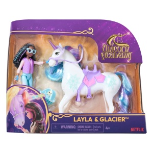 Unicorn Academy Set Unicorn Glacier Si Papusa Layla - Img 1