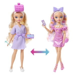 Barbie Dream Besties Papusa Barbie Malibu Cu Accesorii Fashion - Img 5