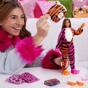 Barbie Papusa Barbie Cutie Reveal Maimutica - Img 5