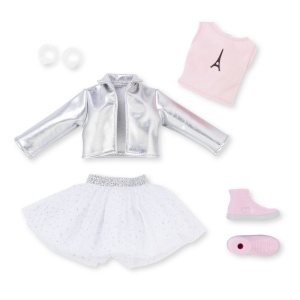 Corolle Set Saptamana Modei La Paris Papusa Valentine 28Cm - Img 8