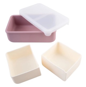 Cutie Pranz Bento Cu Compartimente Detasabile, Melii, Blush Berry