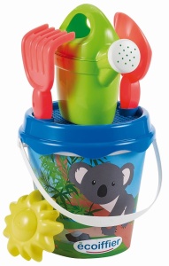 Ecoiffier Galetusa Koala Cu Accesorii De Nisip 17Cm