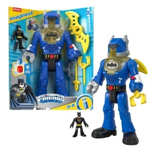 Fisher Price Imaginext Dc Super Friends Robot Batman 30Cm - Img 7