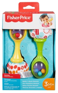 Fisher Price Set 2 Zornaitoare Maracas - Img 1