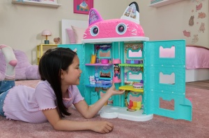 Gabbys Dollhouse Filmul Casa De Papusi A Lui Gabbys Meow Mazing Cu Accesorii - Img 3