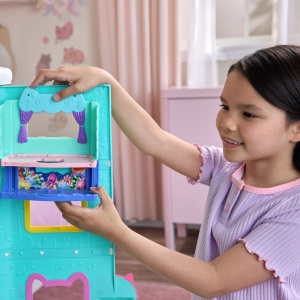 Gabbys Dollhouse Filmul Set Baia Spa A Pisicii Mercat Cu Figurina Si Accesorii - Img 3