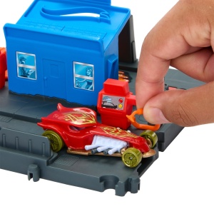 Hot Wheels City Explorer Pista Fuel Station Shift - Img 3
