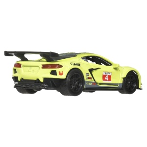 Hot Wheels Masinuta Metalica Cu Sistem Pull Back Corvette C8.R Hw Torque Scara 1 La 43 - Img 5