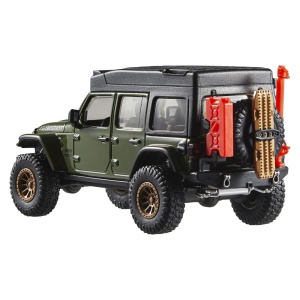 Hot Wheels Premium Real Riders Masinuta Metalica Jeep Wrangler 392 Rubicon Scara 1 La 43 - Img 3