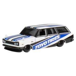 Hot Wheels Premium Real Riders Pop Culture Masinuta Metalica Nissan Skyline Van 69 Scara 1:64 - Img 2