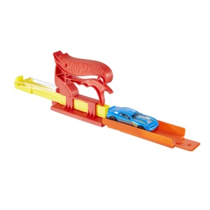 Hot Wheels Set Lansator Portabil Rosu Si Masinuta - Img 2
