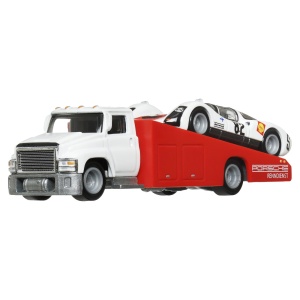 Hot Wheels Transportator Carry On Cu Masinuta Porsche Carrera 906 Scara 1:64 - Img 2