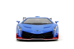 Jada Set Figurina Ariciul Sonic Si Masinuta Metalica Sonic Lamborghini Veneno Scara 1 La 24 - Img 4