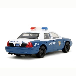 Jada The Walking Dead Rick Crimes Masinuta Metalica Ford Crown Victoria Scara 1:32 - Img 4