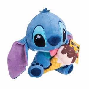 Jucarie De Plus Disney Stitch Cu Inghetata 25Cm - Img 3