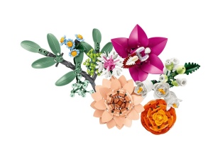 Lego Botanicals Buchet De Flori Roz 10342 - Img 10
