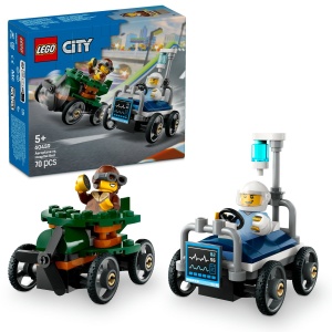 Lego City Pachet De Curse Avion Vs. Pat De Spital 60459 - Img 9