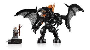 Lego Icons Stapanul Inelelor Diorama Pentru Biblioteca Cu Un Barlog 10367 - Img 6