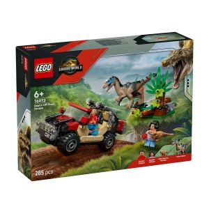 Lego Jurassic World Renasterea Evadare Off-Road Din Calea Unui Velociraptor 76972