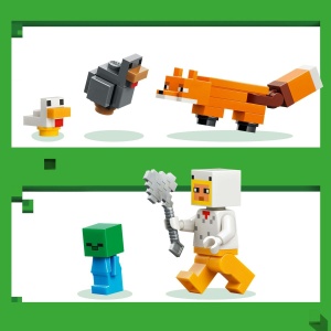Lego Minecraft Ferma De Pui 21585 - Img 6