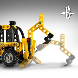 Lego Technic Buldoexcavator 42197 - Img 7