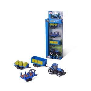 Maisto Set 4 Utilaje Agricole New Holland - Img 3