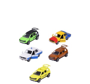 Majorette Set 5 Masinute Metalice Dacia - Img 2