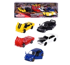 Majorette Set Youngster 5 Masinute 7.5Cm