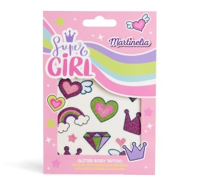 Martinelia Super Girl Tatuaje Cu Sclipici