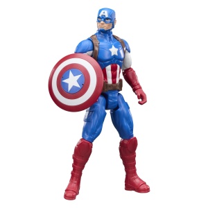 Marvel Avengers Titan Series Figurina Captain America 29Cm - Img 7