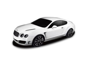 Masina Cu Telecomanda Bentley Continental Gt Alb Cu Scara 1 La 24 - Img 7