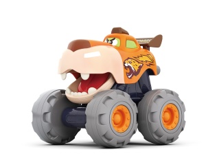 Masinuta Bebe Monster Truck Leopardul Infuriat - Img 2