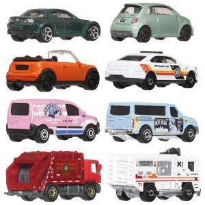 Matchbox Set 8 Masinute Metalice Exclusiv Van Utilitar Ford Scara 1 La 64 - Img 4