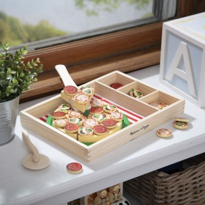 Melissa And Doug Set De Joaca Din Lemn Petrecere Cu Pizza - Img 8