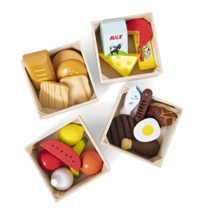 Melissa Si Doug Set De Joaca Din Lemn Produse Alimentare - Img 9