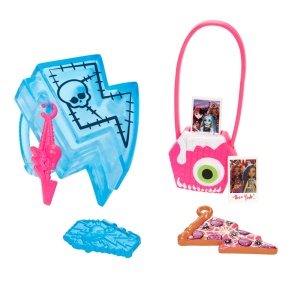 Monster High Papusa Frankie Stein Cu Animalut Si Accesorii - Img 6
